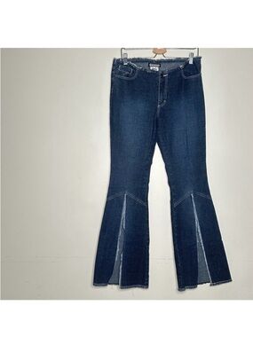 Vintage Y2K‎ Gasoline Flare Jeans Dark Wash Size 13